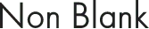 Non Blank