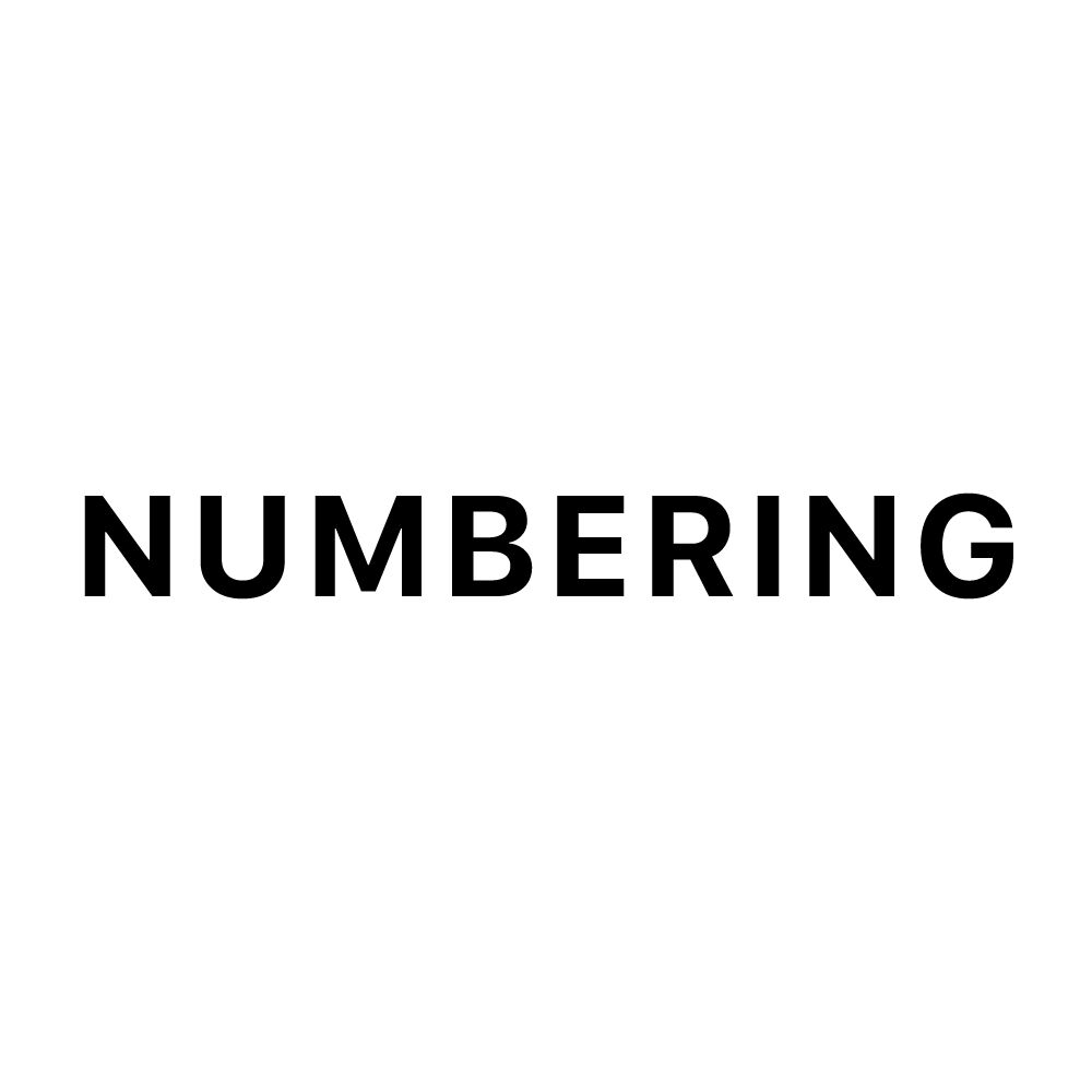 NUMBERING