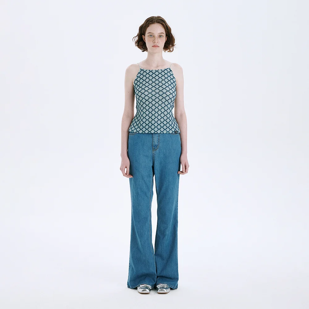 BOOTSCUT DENIM PANTS_blue