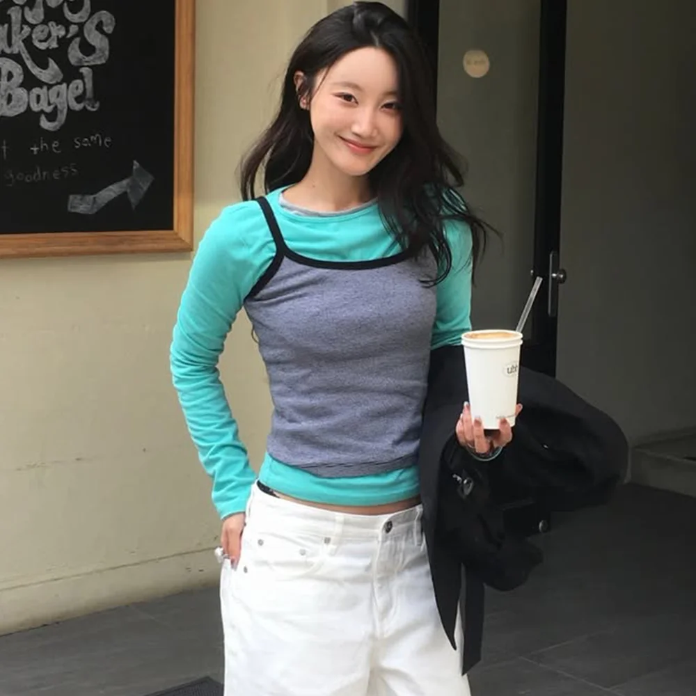 M.C Stripe Sleeveless Top / BLACK STRIPE
