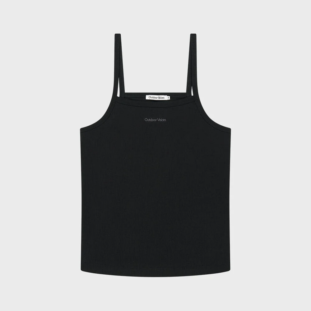 (W)ESSENTIAL STRAP SLEEVELESS (BLACK)