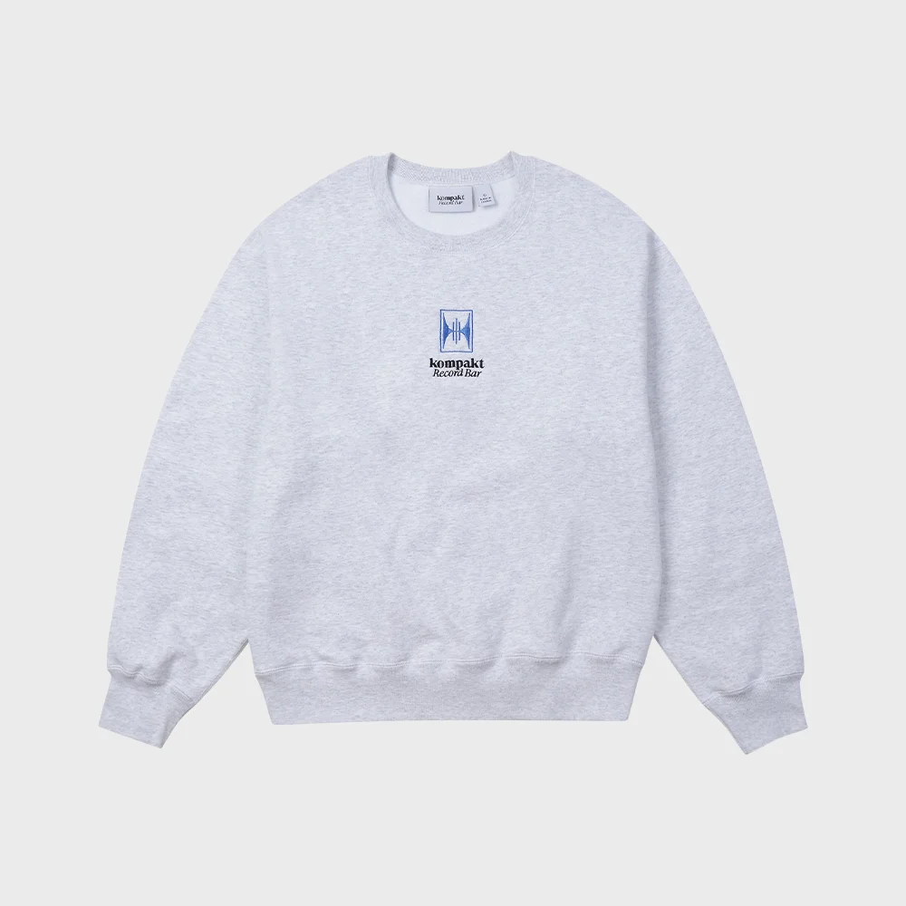 KRB Speaker Logo Heavyweight Crewneck(400GSM) - Ash Grey