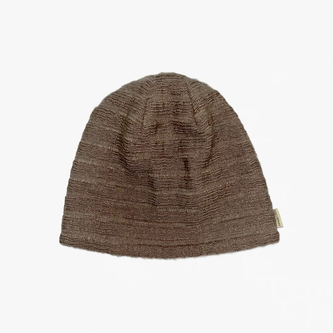 Hairy beanie - Beige