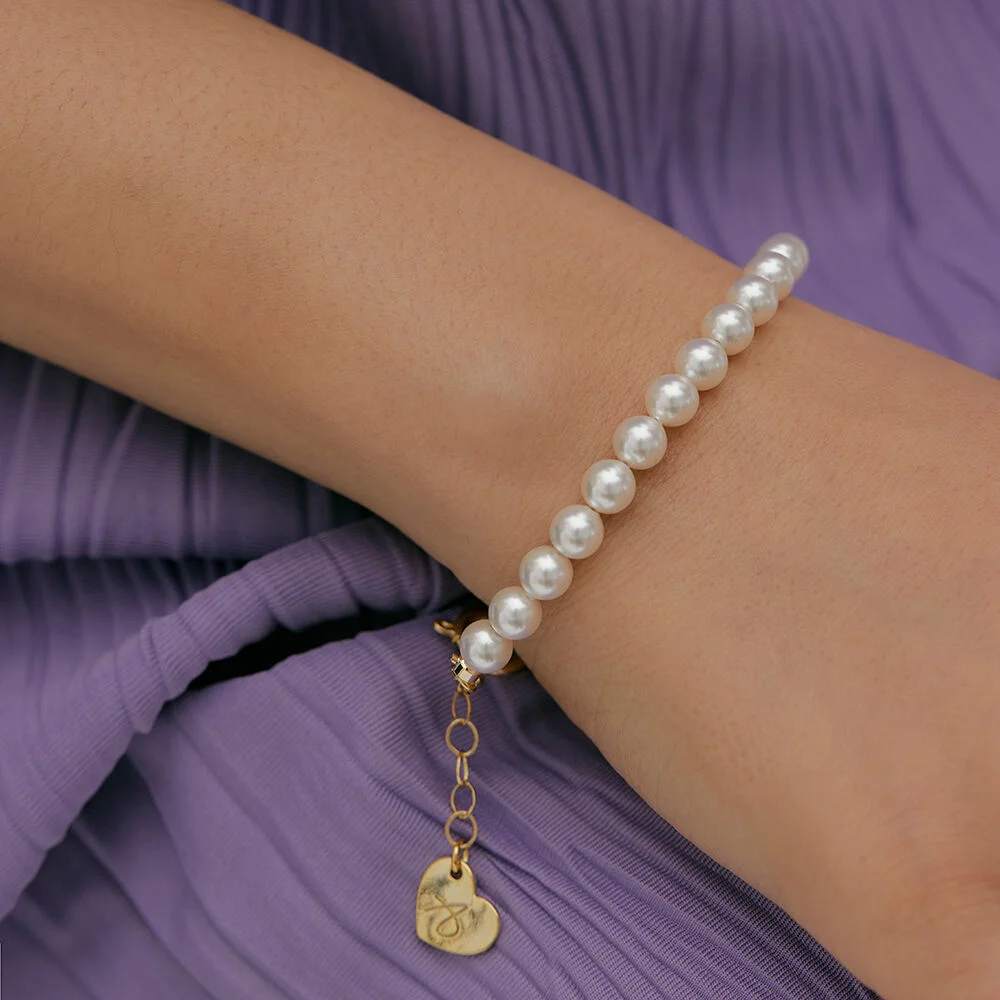 6mm Classic Pearl Bracelet