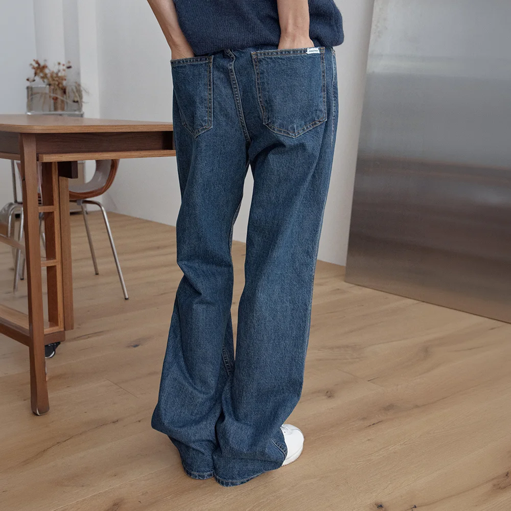 NCFV low denim pants - blue