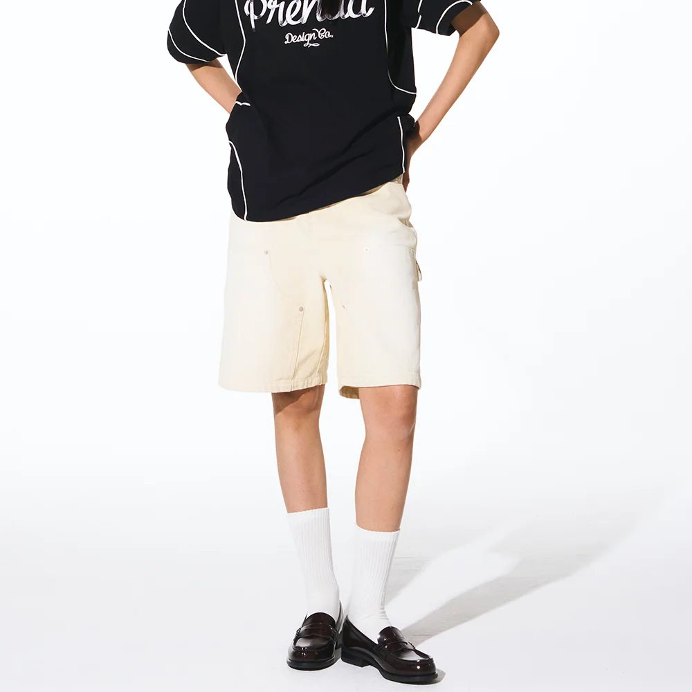 OXFORD CARPENTER SHORTS BEIGE
