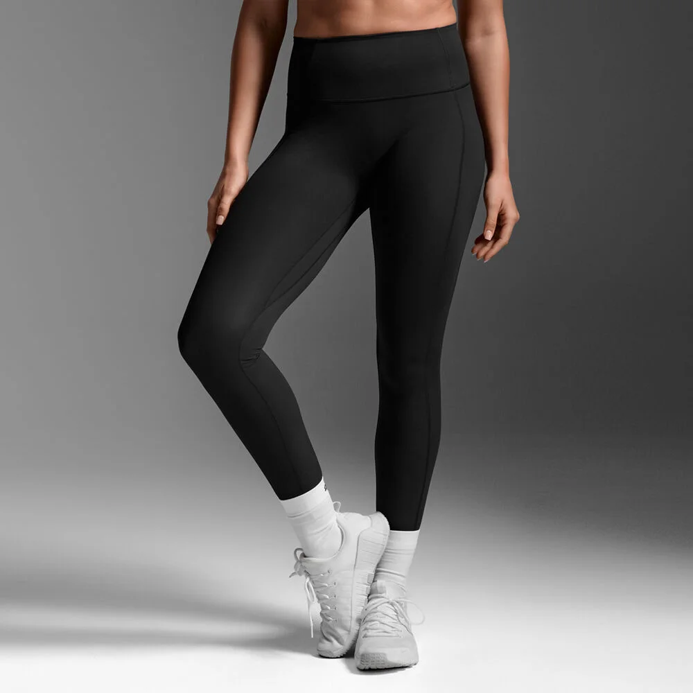 (女裝) 飄逸 高 腰線 褲襪 WR7537BBLK-BLK