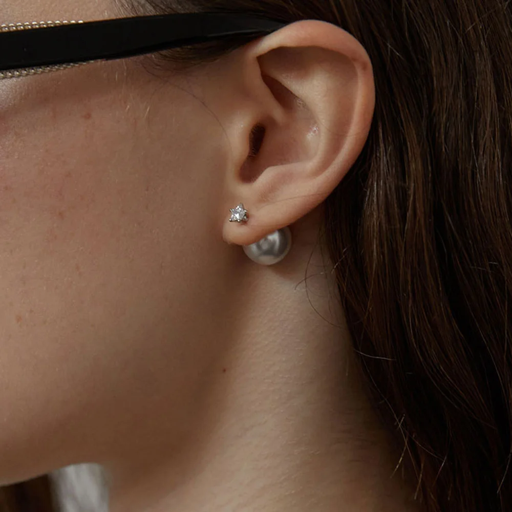 Variety Pearl Earrings (L243MER060)