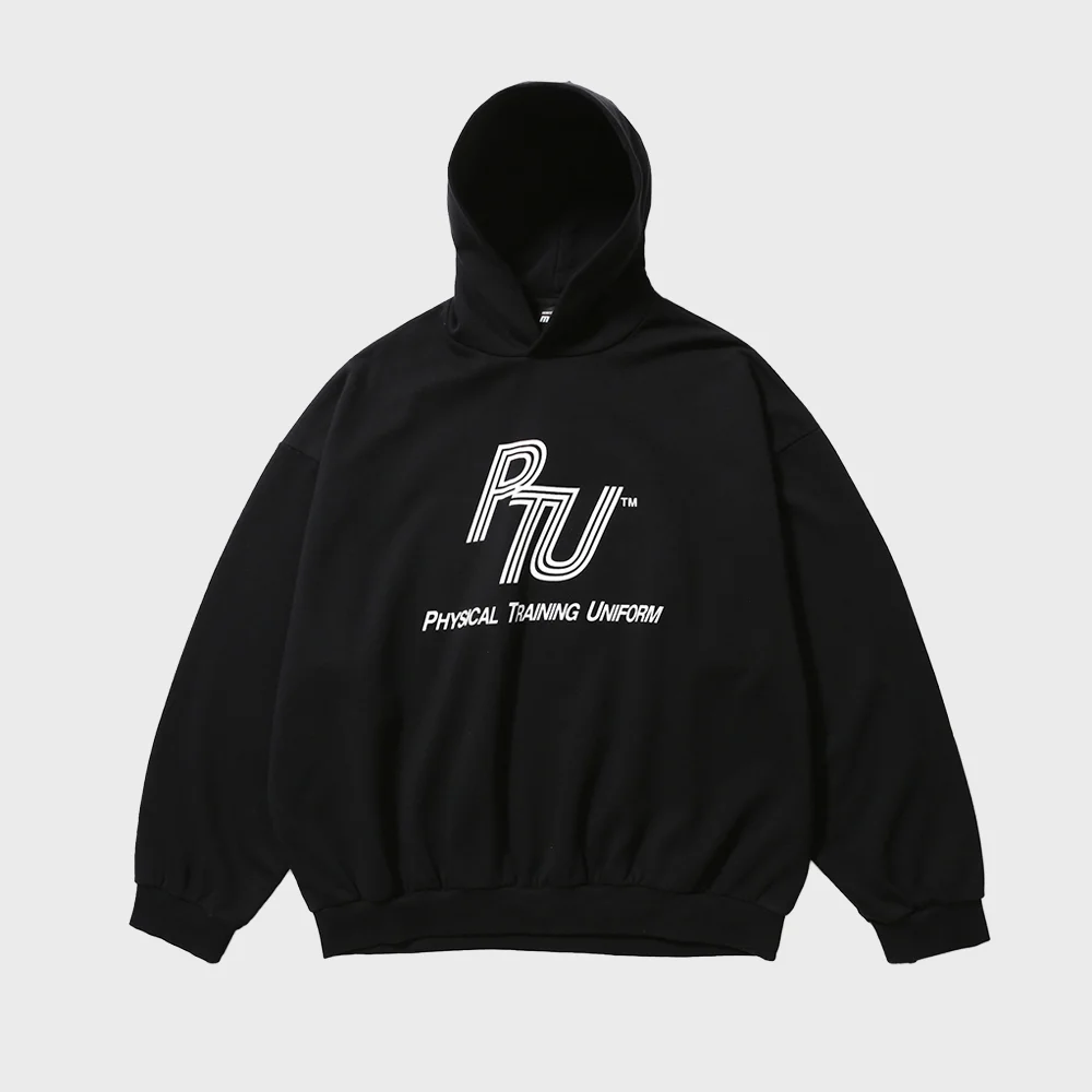 PTU SWEAT HOODIE / BLACK