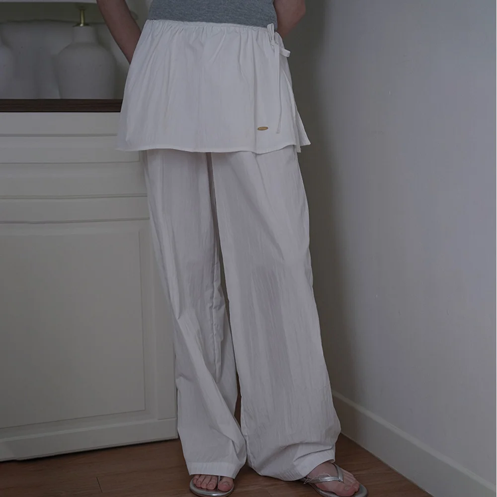Ruffle Layered Pantskirt