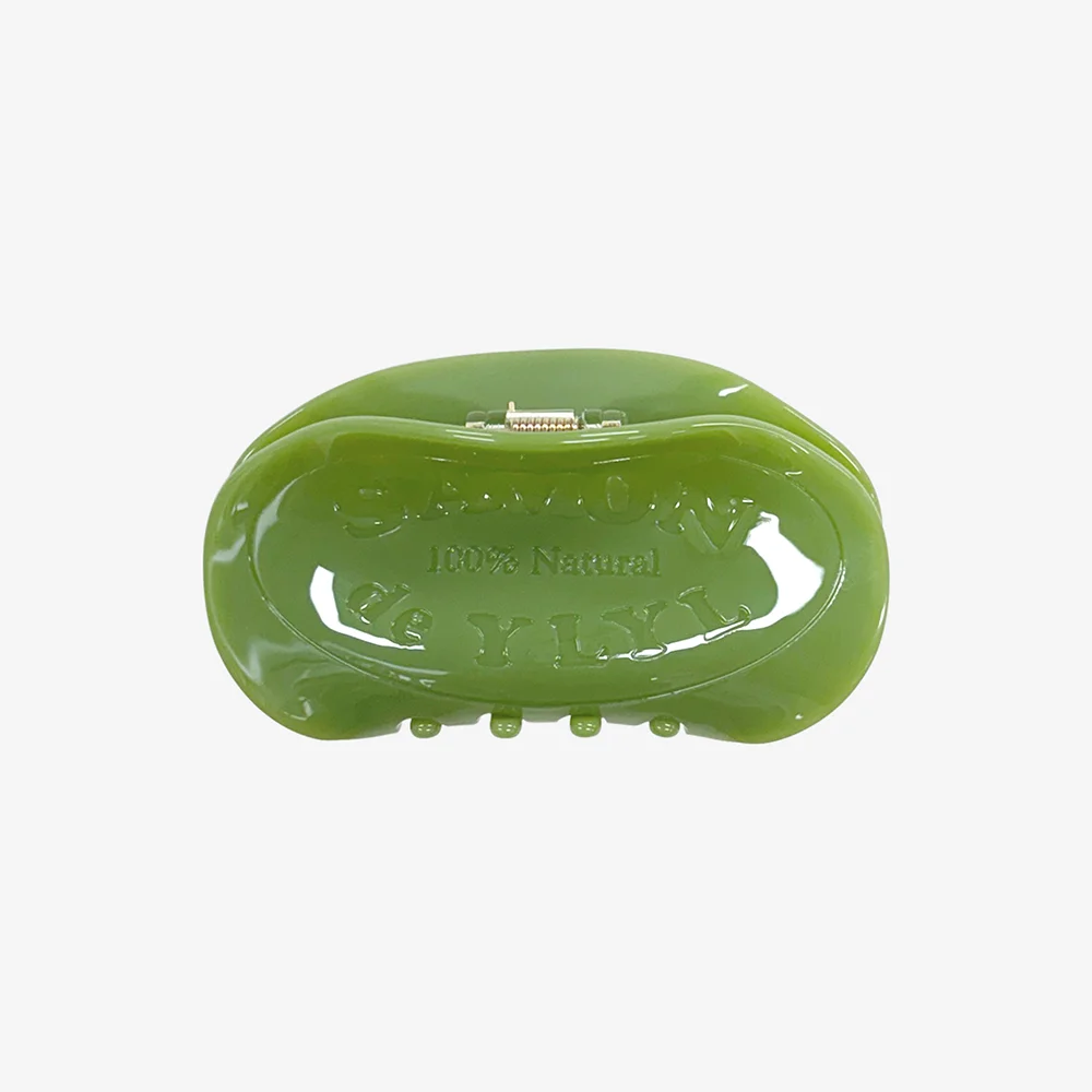 Savon hair claw, GRASS