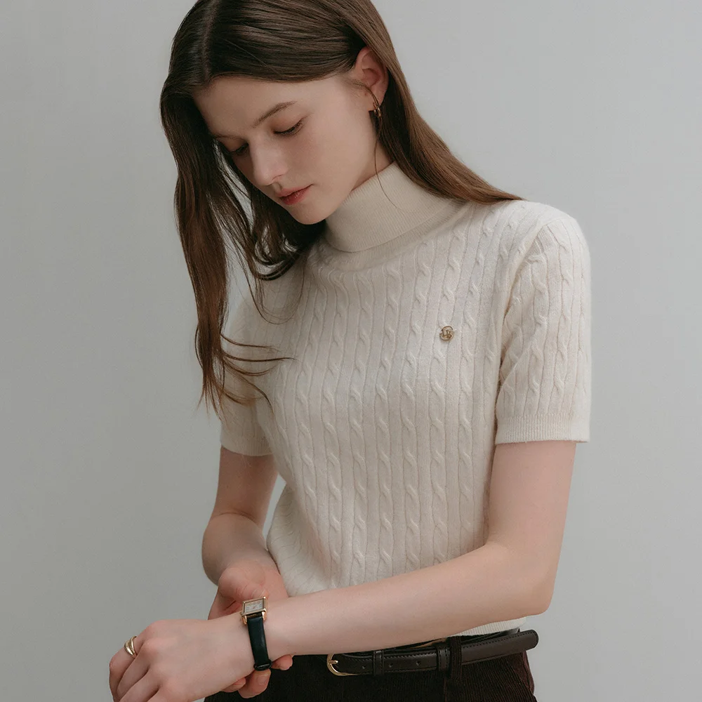 Lisa 羊絨 半 上衣 / LISA CASHMERE HALF TOP_4colors
