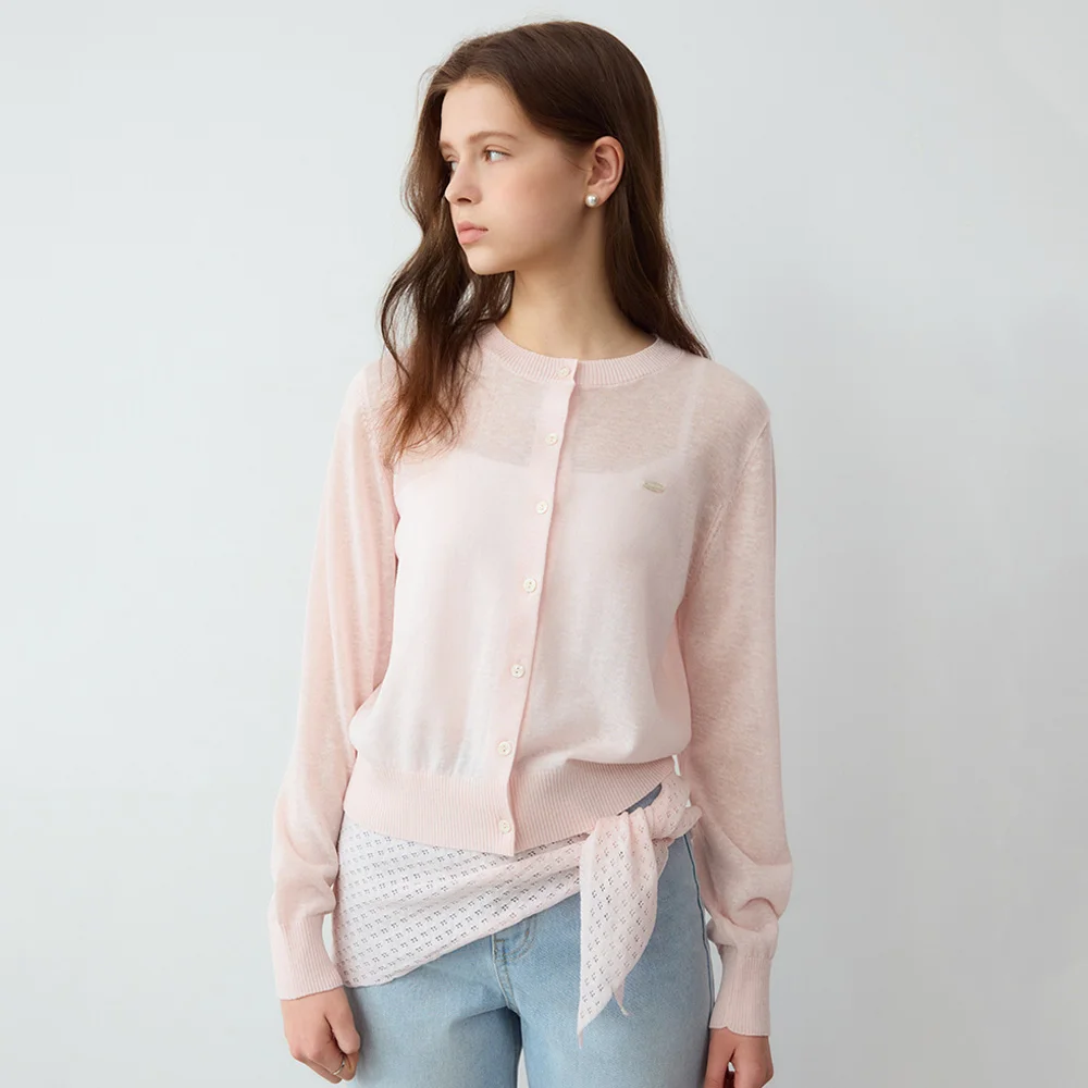 Layered shawl knit cardigan - 5color