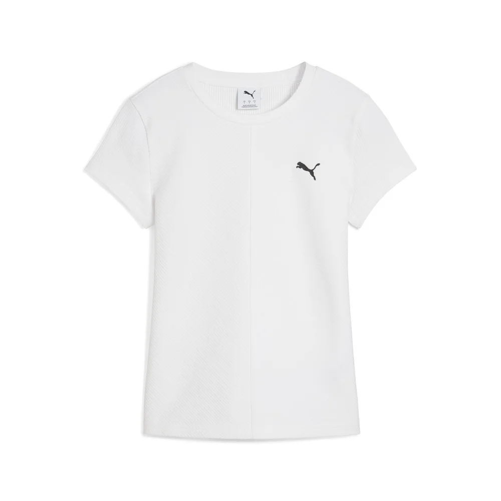 WARDROBE ESS Ripped 修身 T恤 WARDROBE ESS Ribbed Slim Tee (62976602)