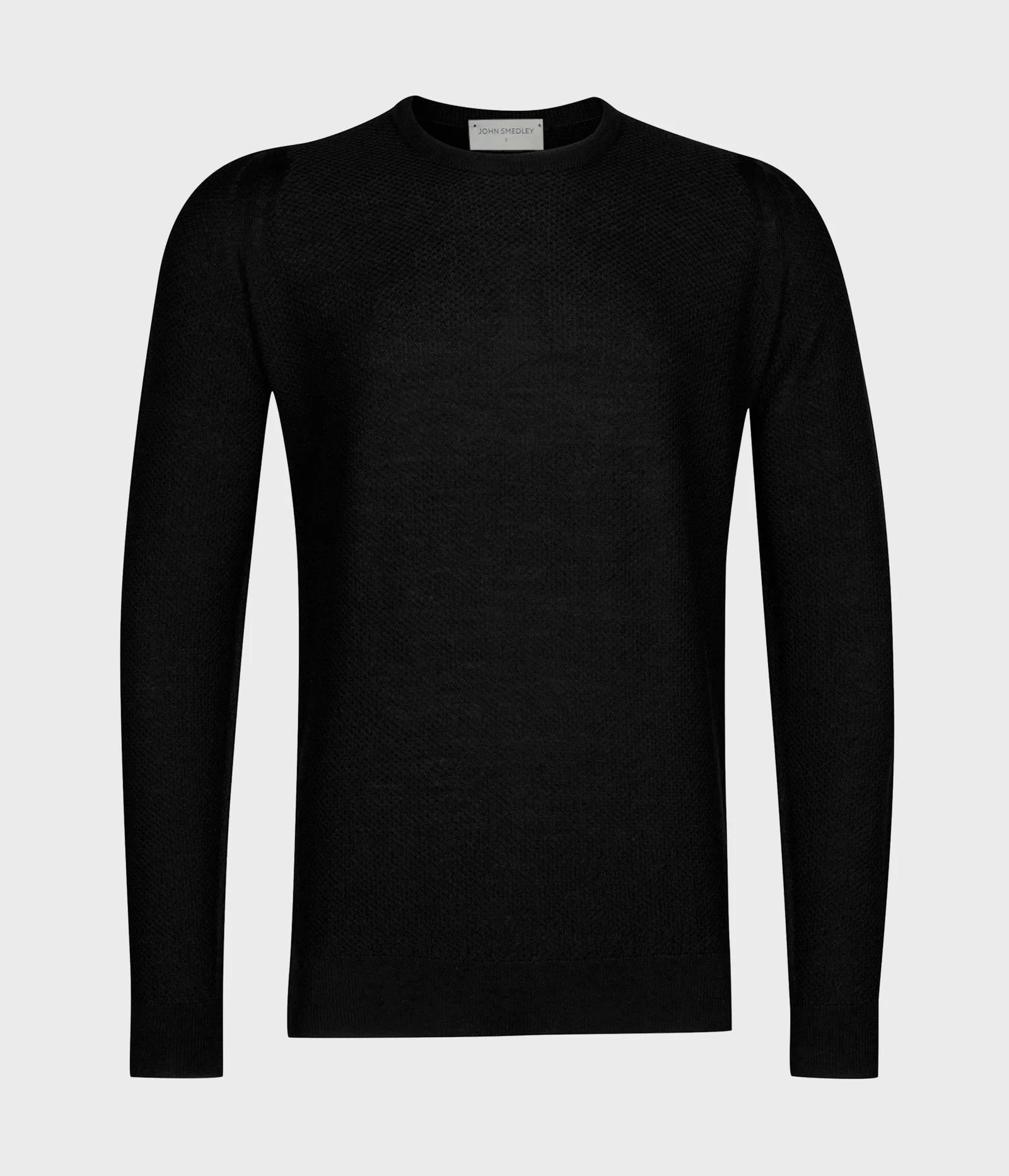 1.SINGULAR UNISEX CREW NECK KNIT (BLACK)