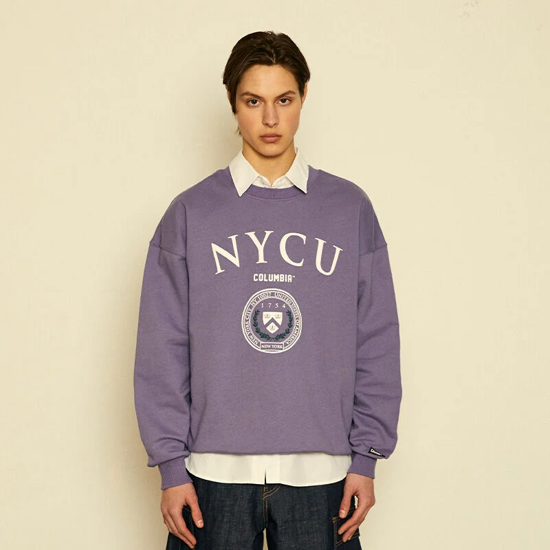 NYCU SEAL SWEATSHIRTS Light Violet