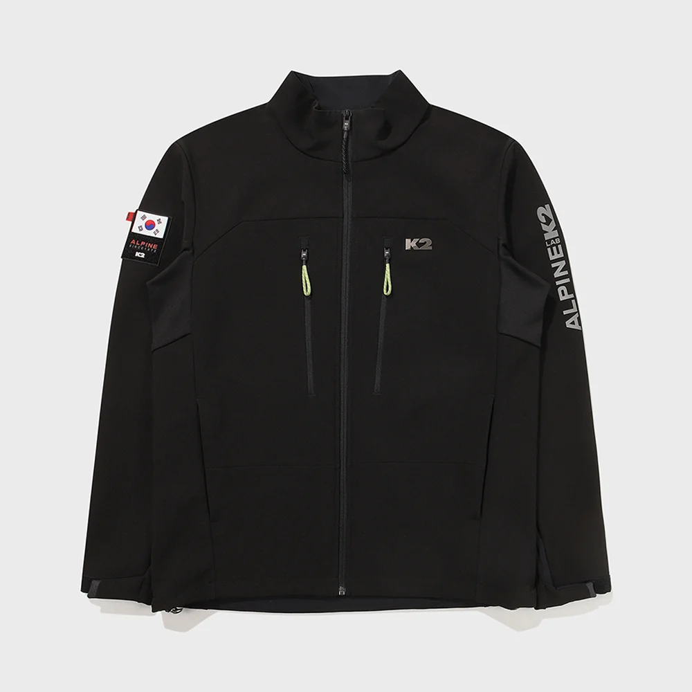 ALP 專業型 Polartec 強效防護 軟殼 外套 _Black_KMU24101Z1
