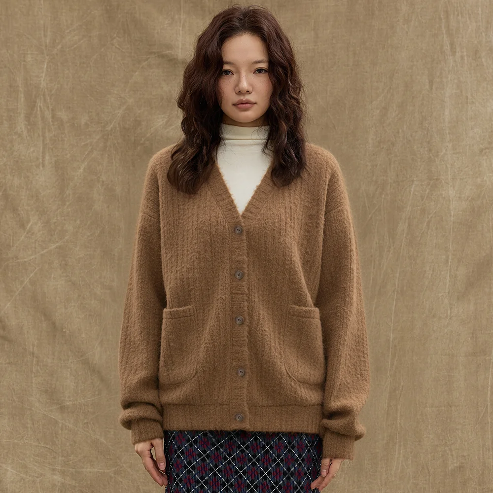 Oversized Wool Cardigan