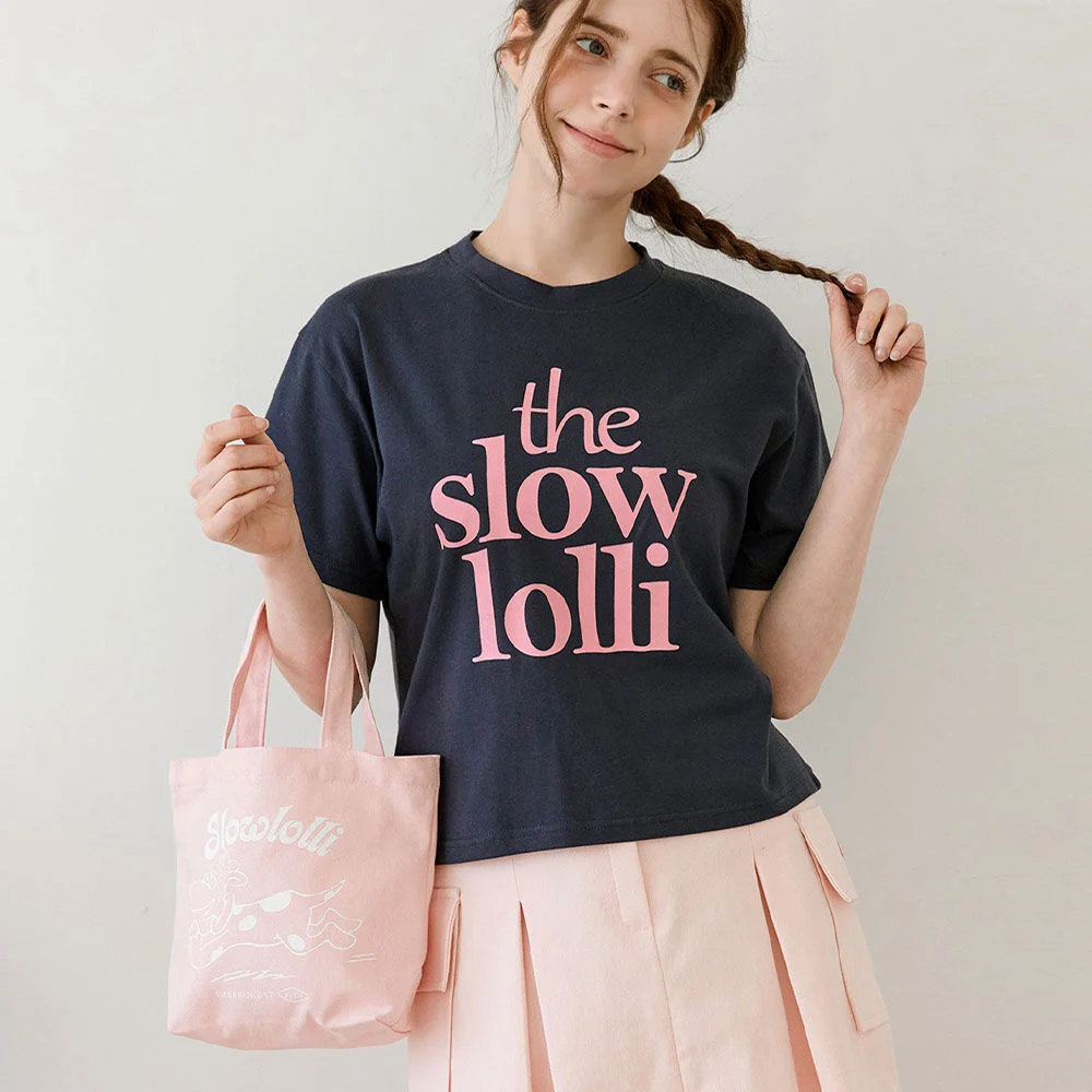 Slow logo crop t-shirt_2 Colors
