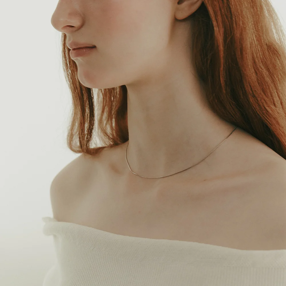 0.8mm Snake Chain Necklace
