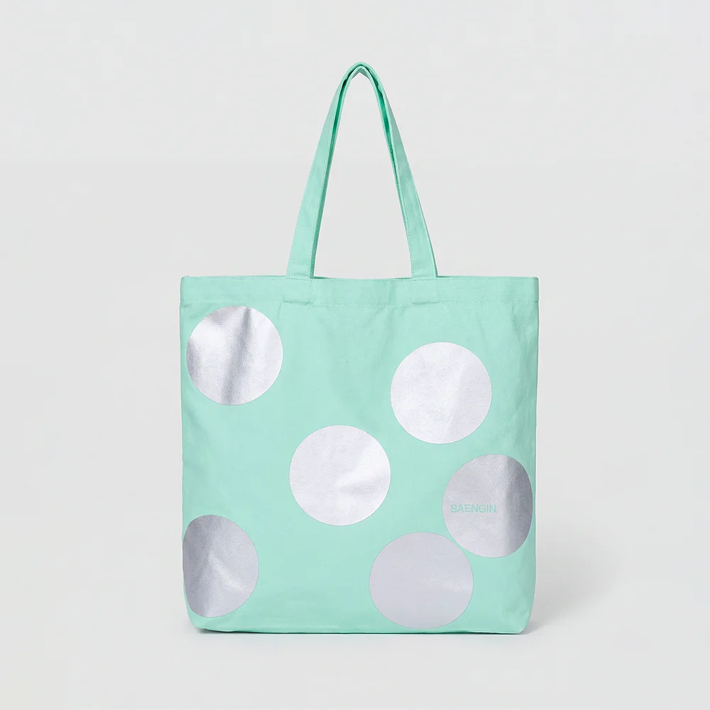 DOT TOTE BAG - MINT