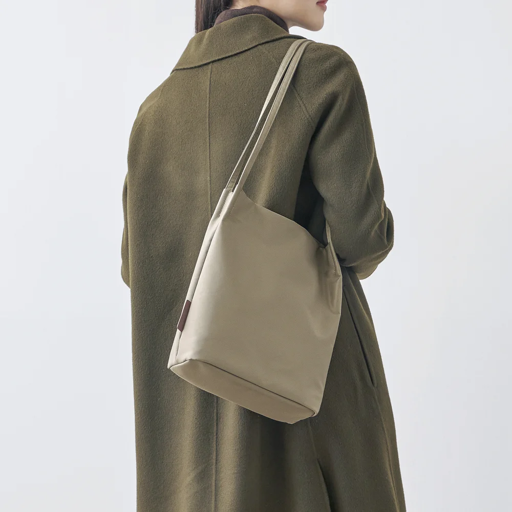 SLIM NEAT BAG _CLASSY (Mocha gray) 修身 針織袋 _ 高貴