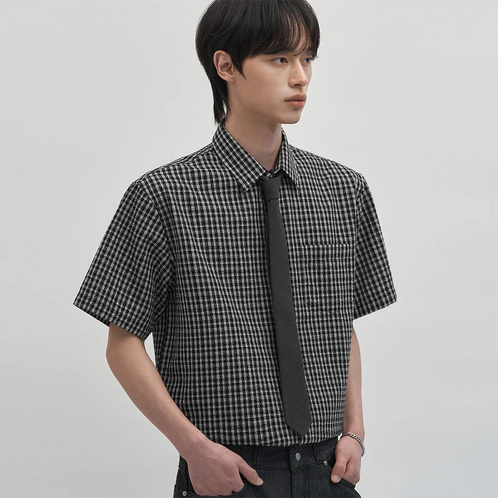 Levi's 半 寬鬆版型 泡泡紗 短袖 襯衫