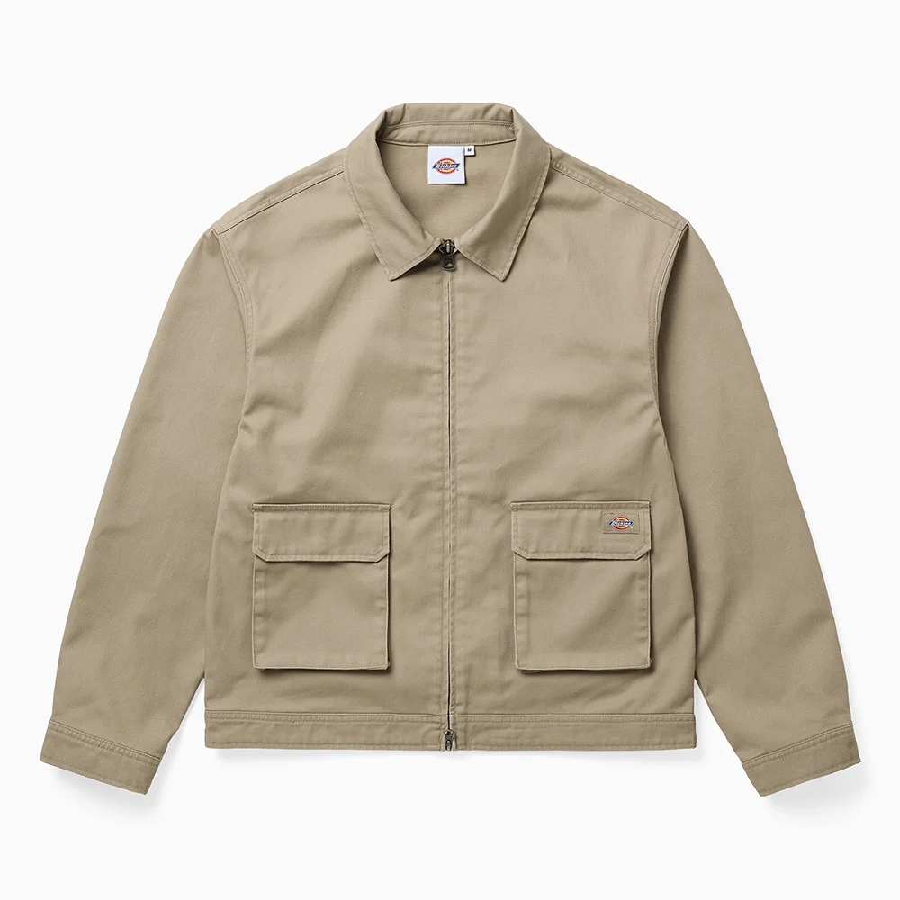 水洗 Trucker 外套 Khaki