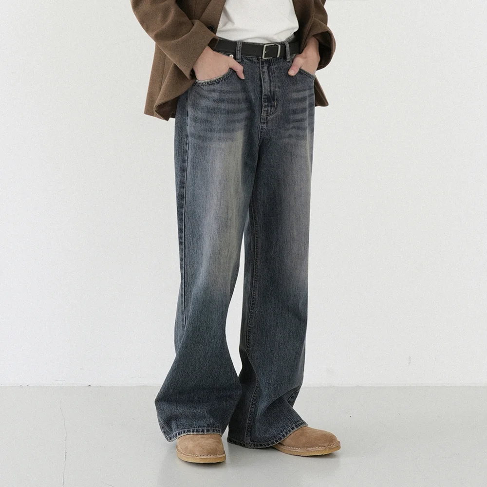 M243 FLARE FIT DENIM PANTS_BLUE