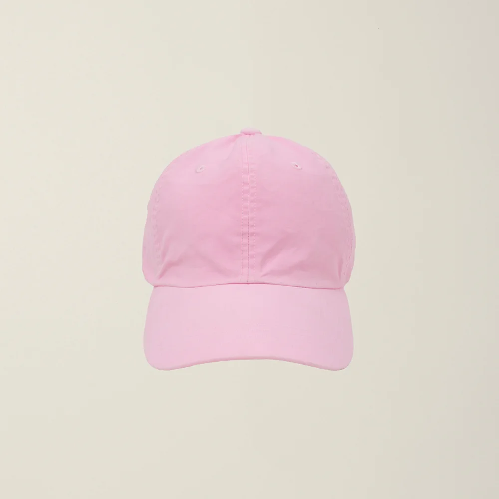 DYED BALL CAP SHELL PINK