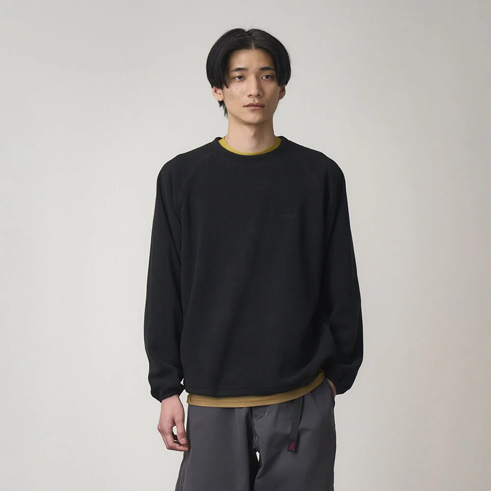 保暖 搖粒絨 衛衣 衛衣 Black