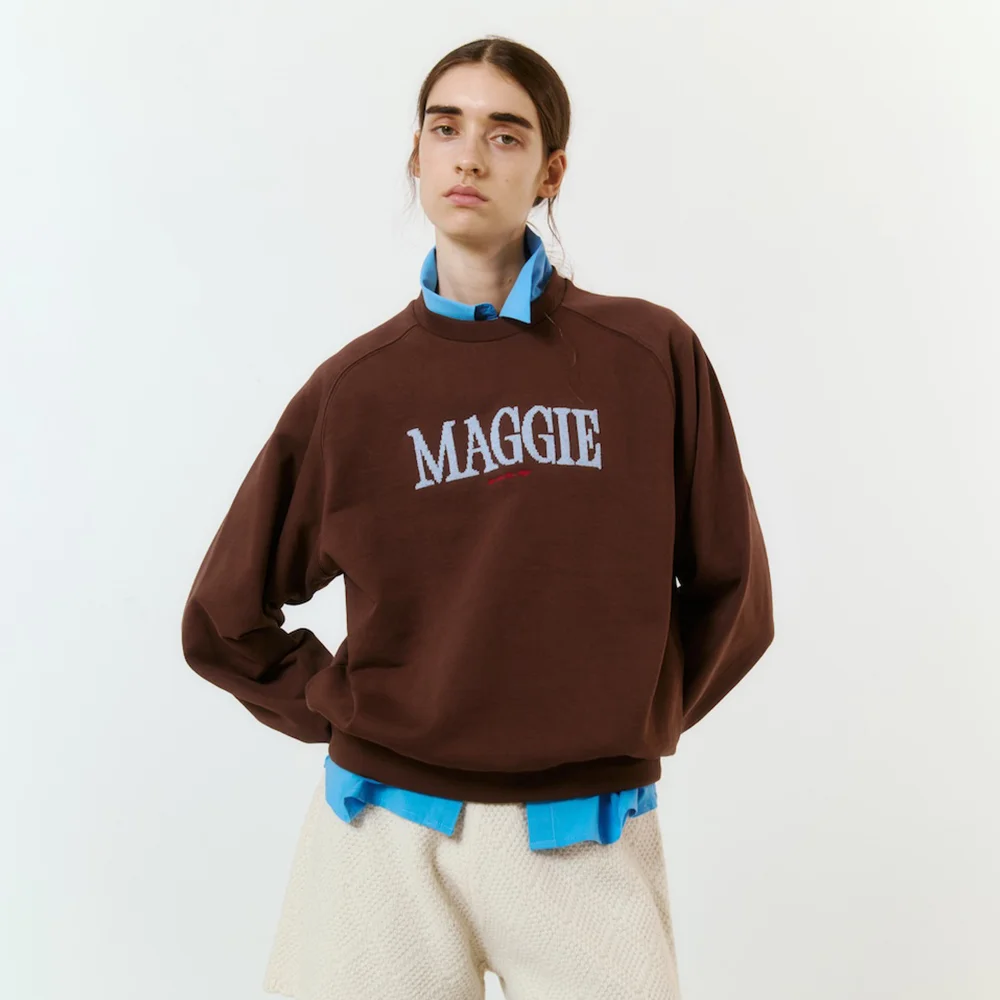 X-Stitch Sweatshirt (Brown)