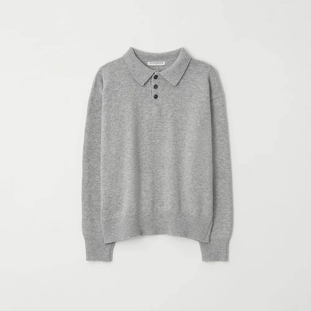 Misty Collar Knit GREY