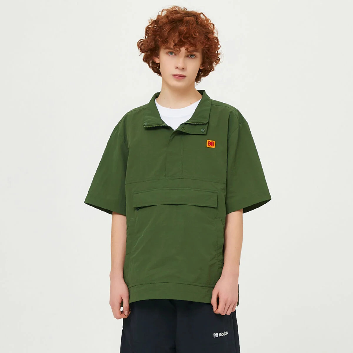 Color Plus Stand Neck 風褸 KHAKI