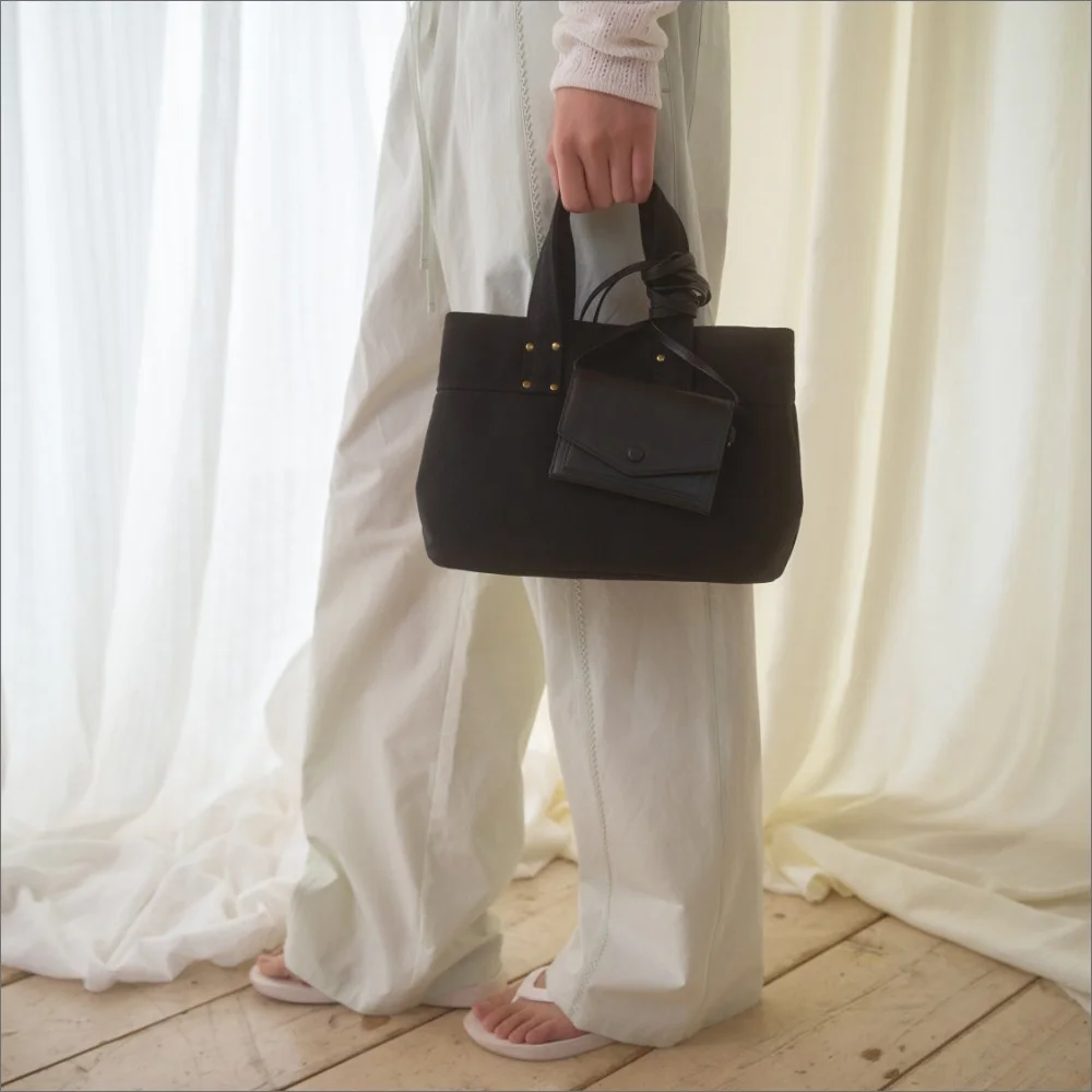 BEAM CANVAS BAG_BLACK