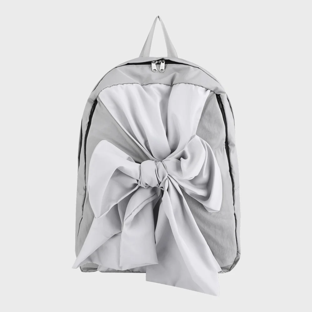 Knotted Backpack Type B (Nylon-Silver)