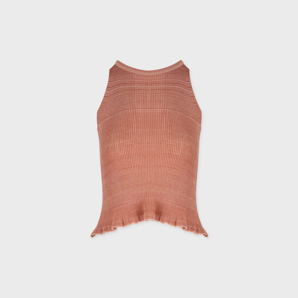 Gradation Knit Tank (Dusty Coral)