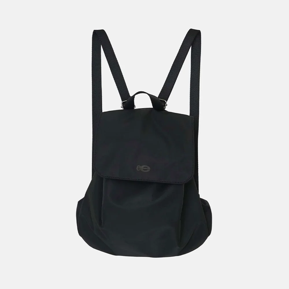 迷你 束繩 背包 (Black)