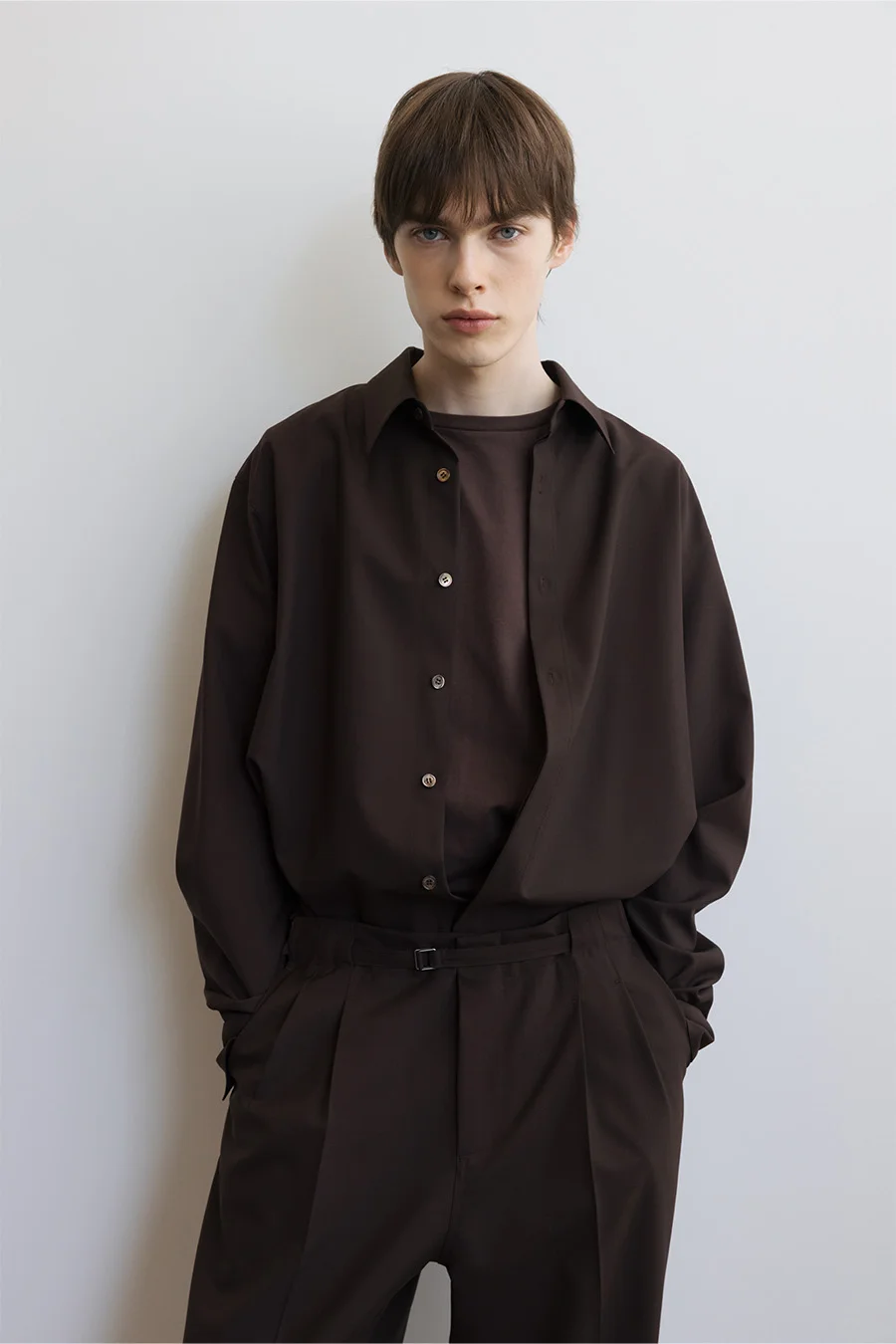 CLASSIC WOOL-BLEND SHIRT