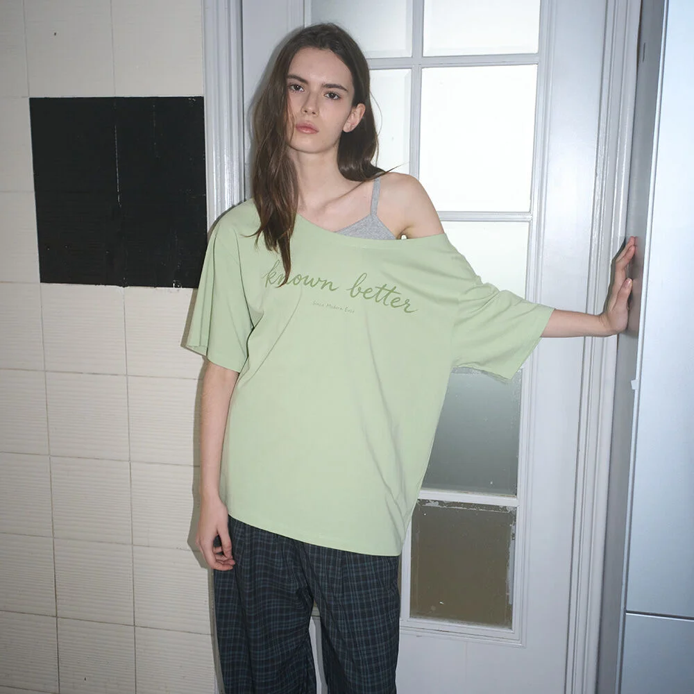 Logo off T-shirt _Mint
