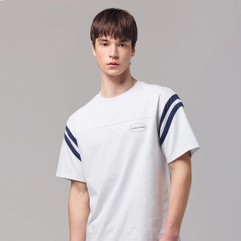 AirCorePro VARSITY TEE (LIGHT HEATHER GRAY)