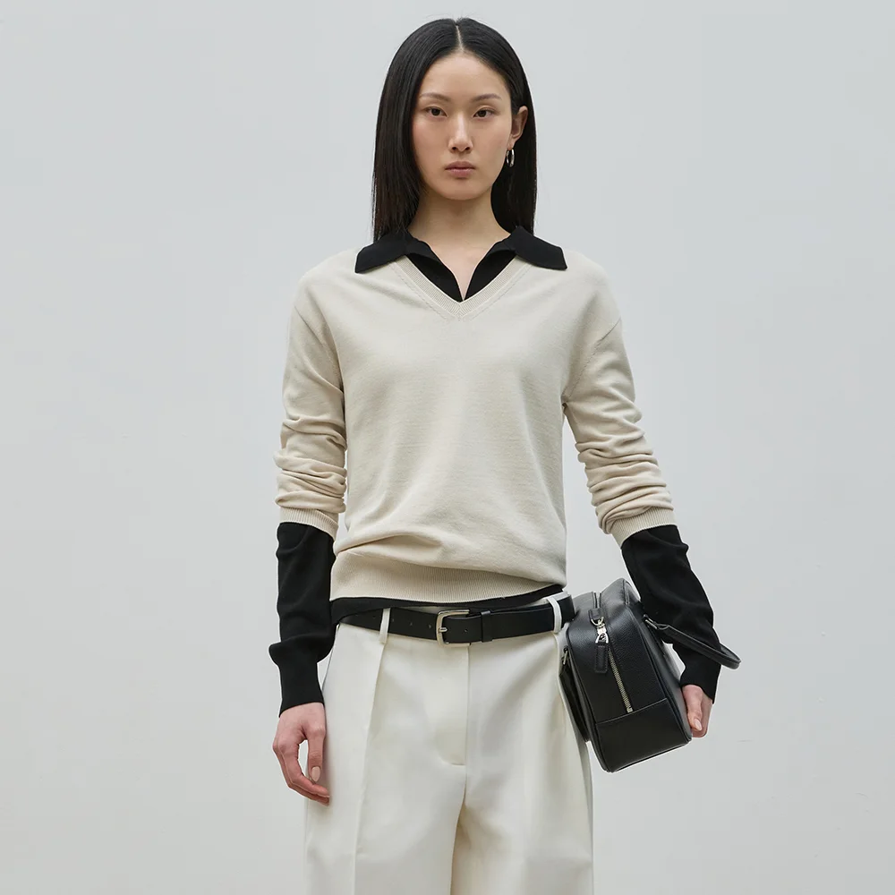 NILL COLLAR KNIT