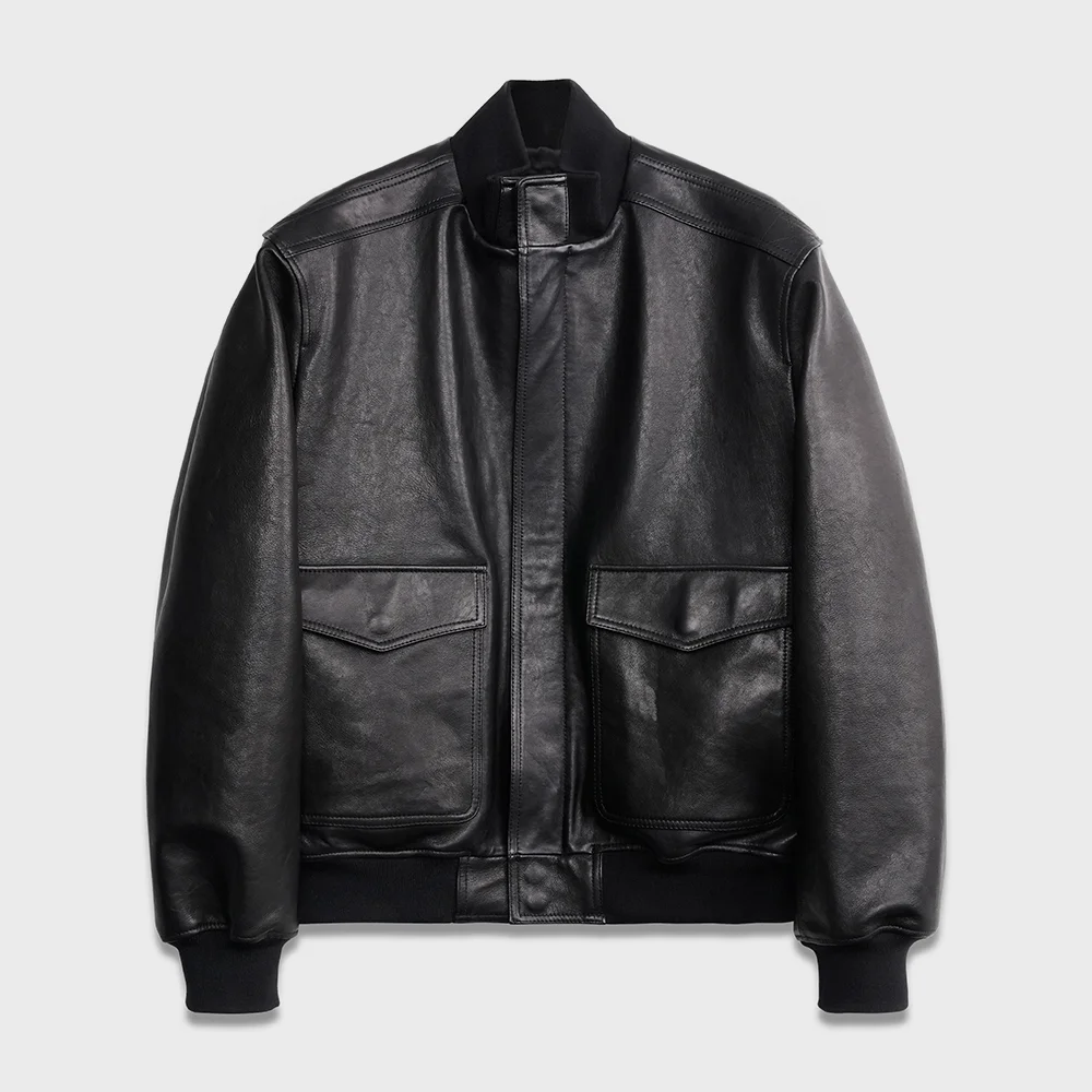 高級 Vegetable A-1 外套 BLACK