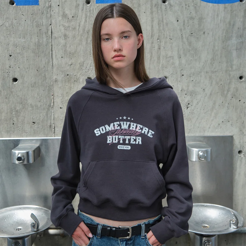 Alvin Logo Hoodie - Charcoal