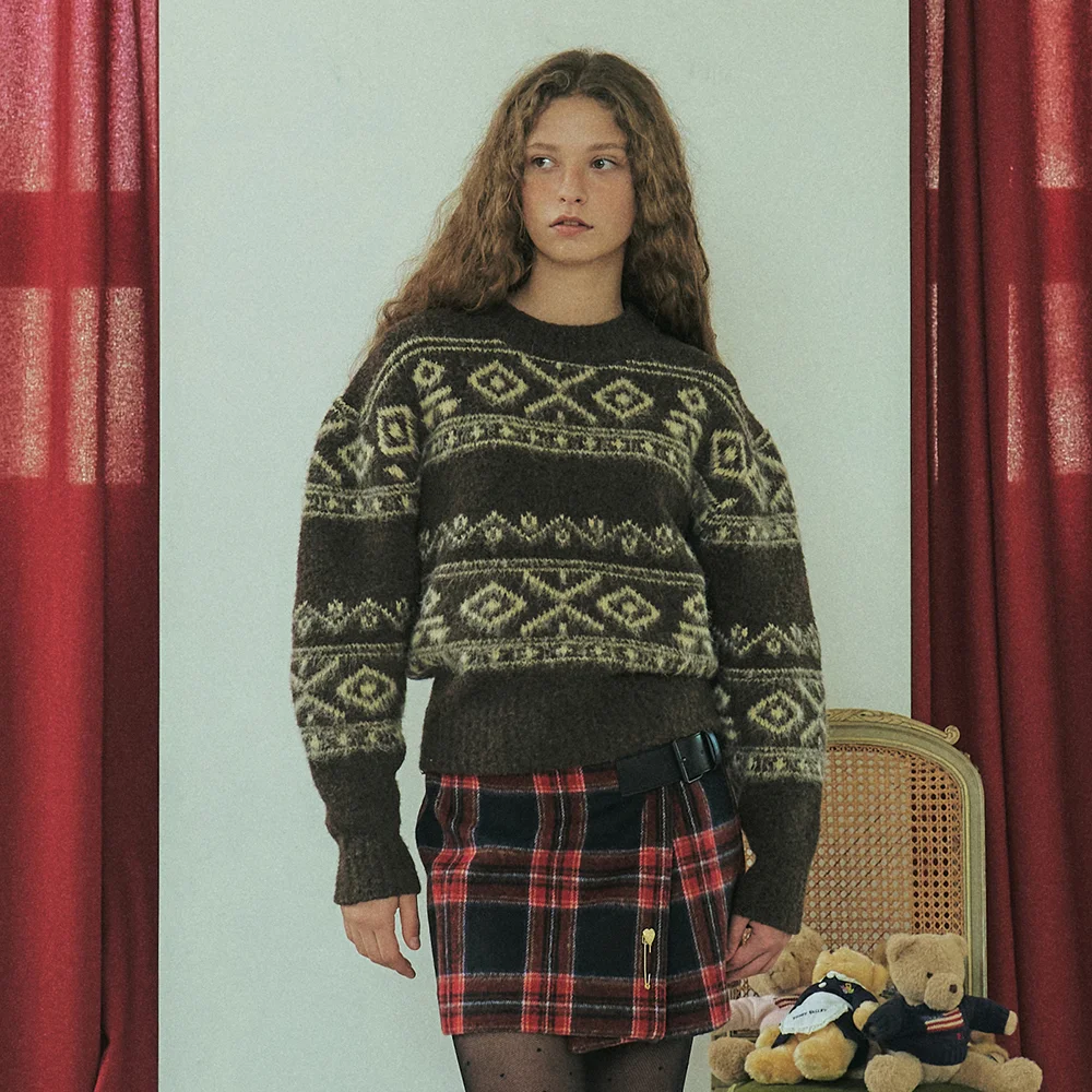 KELANI KNIT (BROWN)