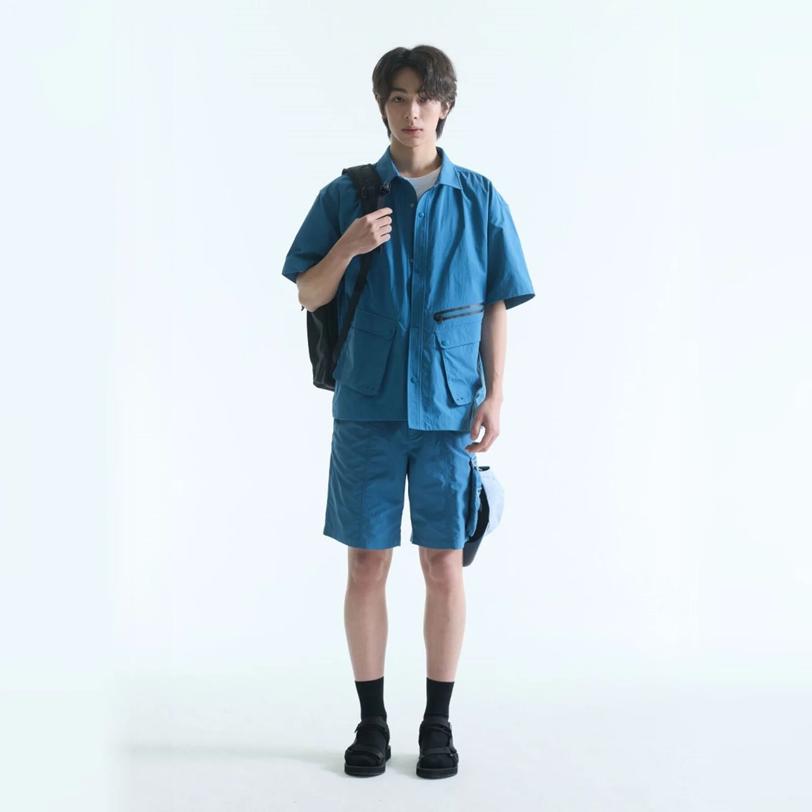 男裝 帆船 短褲 AAS26MBOT009BAS