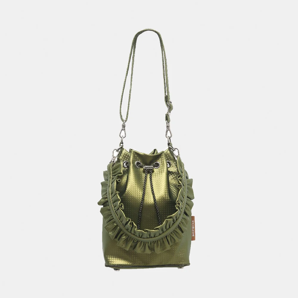Mini Bucket bag / Olive green