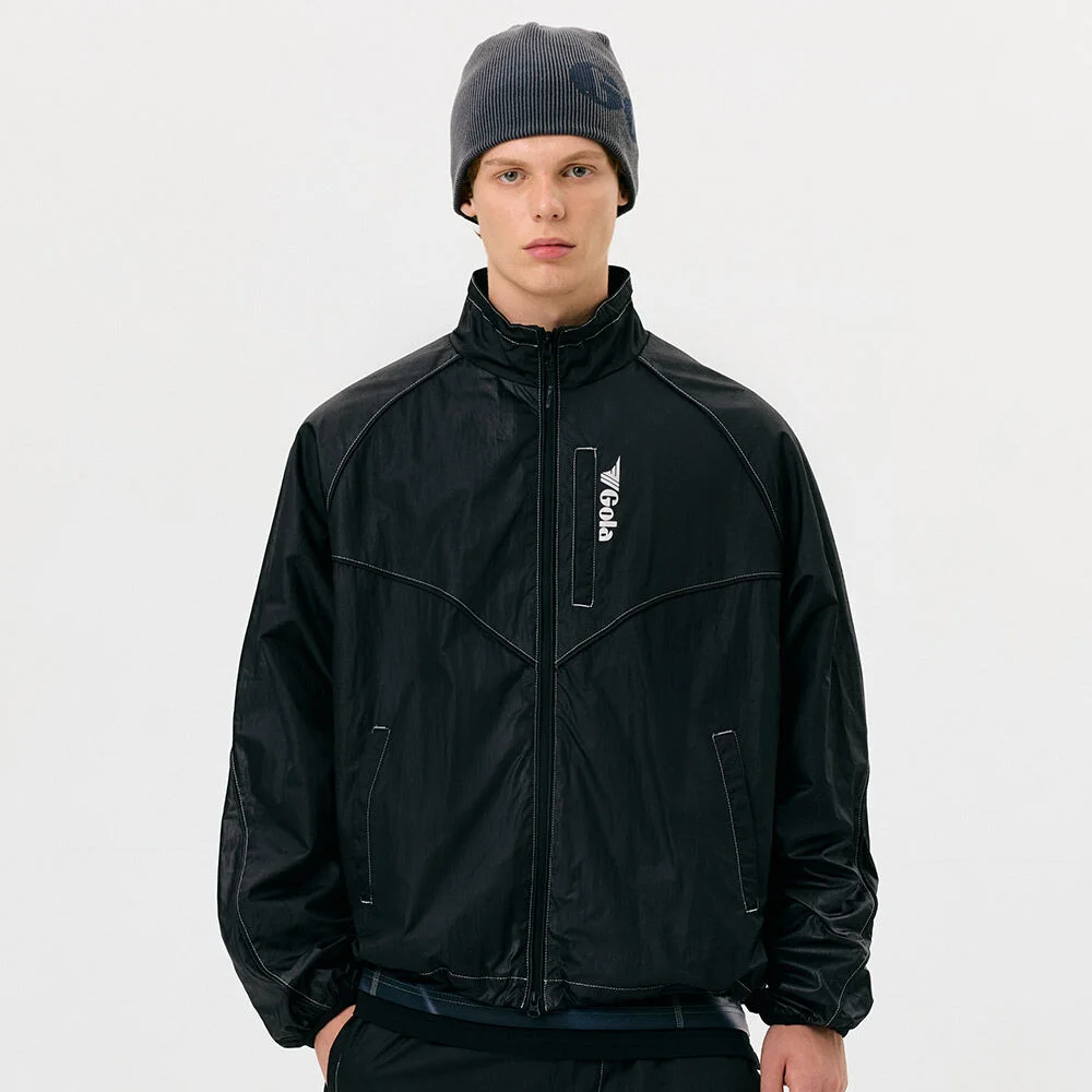 GLOSSY WOVEN JUMPER