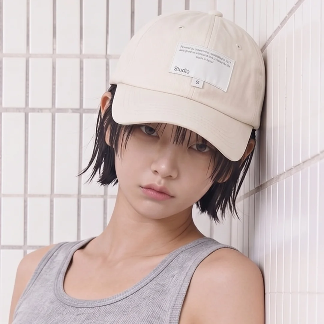 標誌 標籤 點綴 水洗 純棉 基本款 棒球帽 BALL CAP / S LABEL / WASHED IVORY