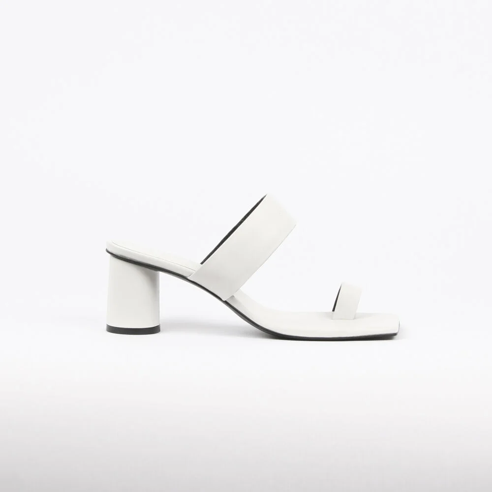 Lana Sandals Leather Ivory